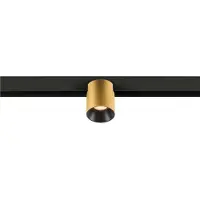SLV 1008959 FIX-IT!, 48V, DALI, rund, Surface mounted track, Spot, 2700K, 6.6 W, 36°, gold / schwarz