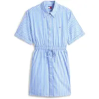 Tommy Hilfiger Robe-chemise bleu ciel / blanc