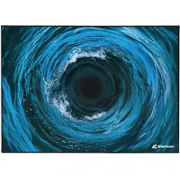 Sharkoon SFM12 Noir, Bleu, Blanc Polyester, Silicone