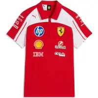 Puma T-Shirt fonctionnel 'Scuderia Ferrari HP Replica' rouge / blanc