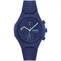 HUGO BOSS 1530404 44 Mm Watch Bleu Homme