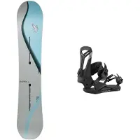 Burton - Packs (snowboard + fix) - Snowboard all mountain - Pack Custom 30Th - Bleu