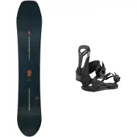 Burton - Packs (snowboard + fix) - Snowboard freeride - Pack Ft High Fidelity 2026 en Bois - Rose