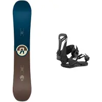 Ride - Snowboard freestyle - Agenda 2026 en Bois - Taille 155 cm - Bleu