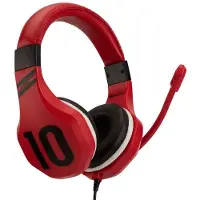 Subsonic Casque de jeu Football Rouge (Filaire), Casque gaming, Rouge