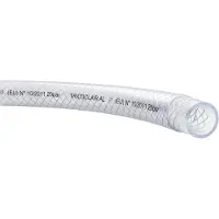 Drift-Air Tuyau en PVC TCF, diamètre intérieur 25 mm, diamètre extérieur 33 mm, longueur 25 m, transparent