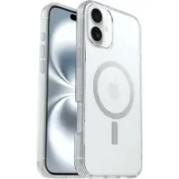 Otterbox Symmetry pour MagSafe (Apple iPhone 16 Plus), Coque pour téléphone portable, Transparent