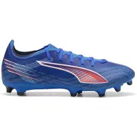 Puma Chaussure de foot 'Ultra 6 Match' bleu / bleu foncé / rouge orangé / blanc