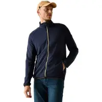 Regatta Malton Full Zip Fleece Bleu L Homme