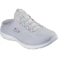 SKECHERS Summits Simply Sweet Damen Sabot Hellgrau
