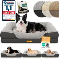 Aktiv shop GmbH Lit orthopédique pour chien ELONEO, taille M - Gris