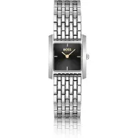 BOSS Montre argentée avec boîtier carré