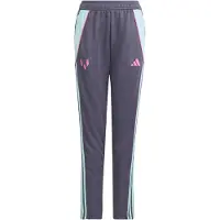 Adidas Pantalon de sport 'Messi' gris foncé / menthe / rose clair