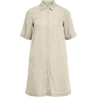 Object Robe-chemise 'OBJFRAME' beige