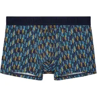 Hom Boxers ' HO1 Westgate ' bleu / turquoise / jaune