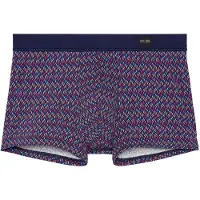 Hom Boxers ' Comfort Briefs Ocean Drive ' bleu / rouge