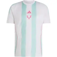 Adidas Messi Training Short Sleeve T-shirt Blanc L Homme