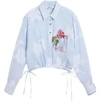 Desigual Chemisier bleu / mélange de couleurs