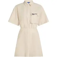 Karl lagerfeld JEANS Robe-chemise beige