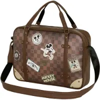 KARACTERMANIA Disney Mickey Mouse Journey Laptop Bag Marron Enfants
