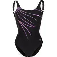 Arena Maillot de bain modelant 'SHAPEWEAR LILI B-CUP' violet / noir