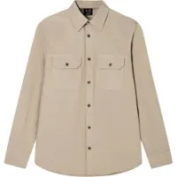 Armani Exchange pour homme. XM002191AF21226U6107 Chemise à coupe régulière beige (XXL), Casuel, Coton, Manche courte