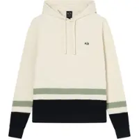 Armani Exchange pour homme. XM002171AF22240M1296 Pull gaufré blanc (M), Casuel, Coton, Manche longue