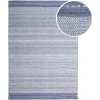 Axi Rhodos Tapis D'Extérieur, Rectangulaire, Bleu, 160X230 Cm / Épaisseur : 5 Mm - Tapis Jardin Extérieur/Intérieur - Tapis Balcon Fabriqué À Partir