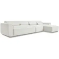 Miuform Flex Felix Canapé d'angle modulable 6 places Flex Felix Canapé d'angle modulable L-FORME DROITE- 340 x 154 cm - Beige - Canapé Canapé