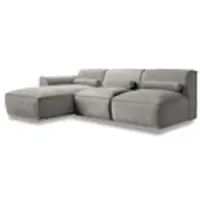 Miuform Flex Felix - Canapé d'angle modulable 3 places LINKS - 248x96cm - Gris - Canapé modulable Canapé