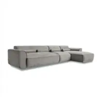 Miuform Flex Felix Canapé d'angle modulable 6 places Flex Felix Canapé d'angle modulable L-FORM DROIT - 340 x 154 cm - Gris - Canapé Canapé