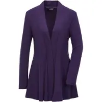 Goldner Cardigan bleu violet