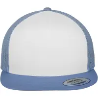 Flexfit Casquette 'Classic' bleu fumé / blanc