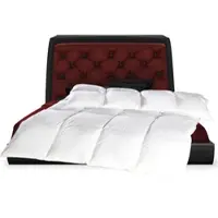 HS Ensemble de lit - Garniture en duvet - 135x200cm + 80x80cm - 50% duvet / 50% plume