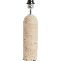 Light & Living - lampe de table - Malakai - beige - pierre - Ø 9cm - E27 - 8316213