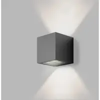 LED2 Applique d'extérieur TOMY, Variante : anthracite, 9W, émission bidirectionnelle