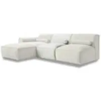 Miuform Flex Felix - Canapé d'angle modulable 3 places LINKS - 248x96cm - Beige - Canapé modulable Canapé
