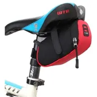COFI Sacoche de vélo B-Soul Sacoche de porte-bagages Sacoche de vélo sous la selle 0,6L rouge