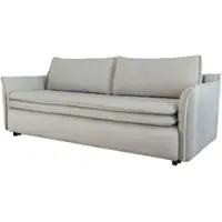 Miuform Charming Charlie - Canapé avec fonction lit et coffre de lit - 225x92cm - Beige Canapé-lit 3 places