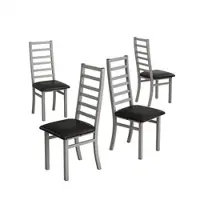 MODFU Chaise de bureau minimaliste Chaise de bureau avec dossier en maille filet respirante,Chaise d'ordinateur avec piètement arqué,Noir