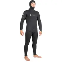 Abysstar Pacific 9 Mm Diving Wetsuit Noir XL Homme