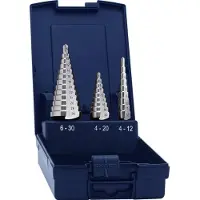 Eventus HSS step drill set 3 pièces 4 (12 mm)