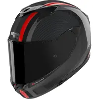Nolan Casque X-904 Ultra Carbon Gemini, noir/rouge, XS (55)
