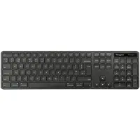 Targus Clavier EcoSmart AKB873NO Universal RF Wireless + Bluetooth QWERTY Nordic Black