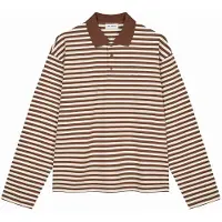 OH APRIL T-shirt 'Jolina' marron / blanc cassé