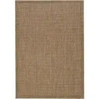 Carpetsale24 Tapis Intérieur Extérieur Terrasse Balcon Cuisine Aspect Sisal Tissage Plat Imperméable Uni Structuré, Taille: 280x370 cm