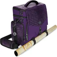 Enhance Collectors Edition Tabletop Adventurer's Travel Bag Purple Dragon Scales