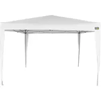 Aktive Folding Gazebo Uv50 Protection 300x300x240 Cm Blanc