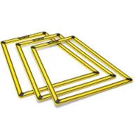 SKLZ Agility Trainer With Trapezois Design 10 Units Jaune