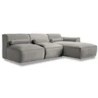 Miuform Flex Felix - Canapé d'angle modulable 3 places DROIT - 248x96cm - Gris - Canapé modulable Canapé